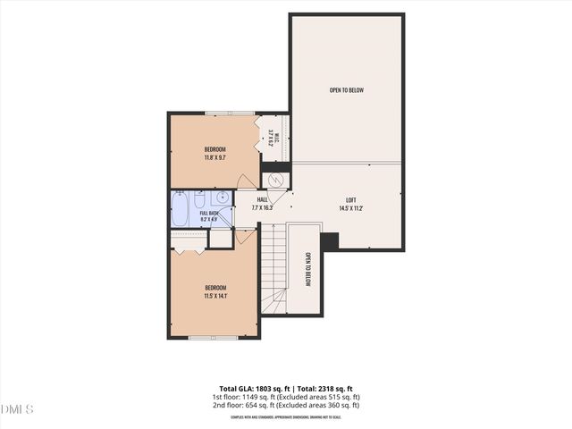8735 Courage Court, Raleigh, NC 27615