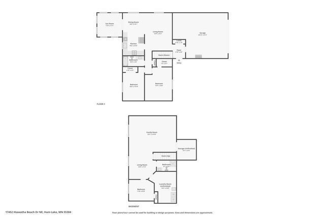 17452 Hiawatha Beach Drive NE, Ham Lake, MN 55304