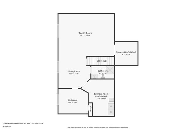 17452 Hiawatha Beach Drive NE, Ham Lake, MN 55304