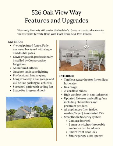 526 Oak View Way, Summerville, SC 29483