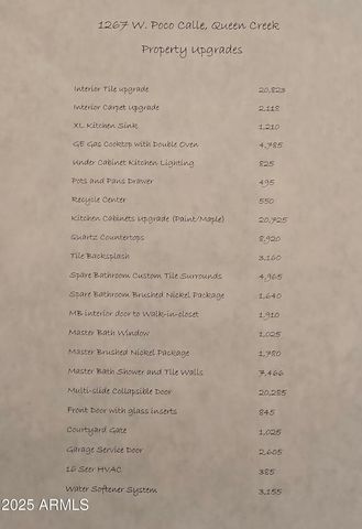 1267 W Poco Calle --, Queen Creek, AZ 85140