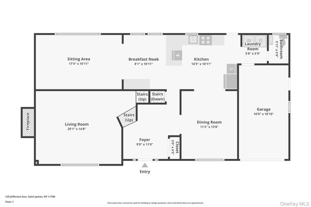 129 Jefferson Avenue, Saint James, NY 11780