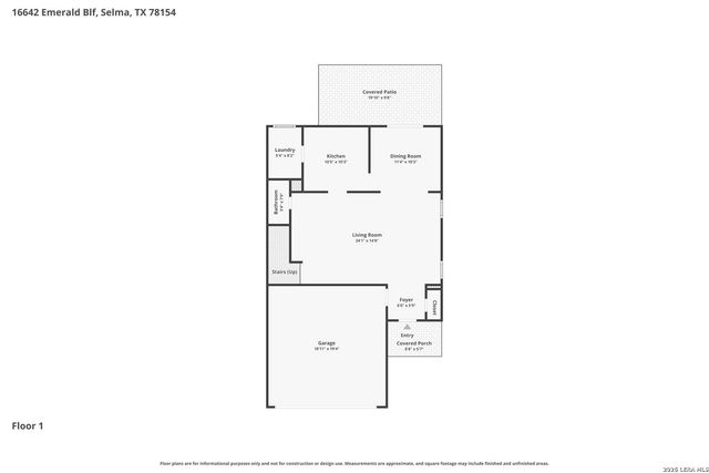 16642 EMERALD BLF, Selma, TX 78154