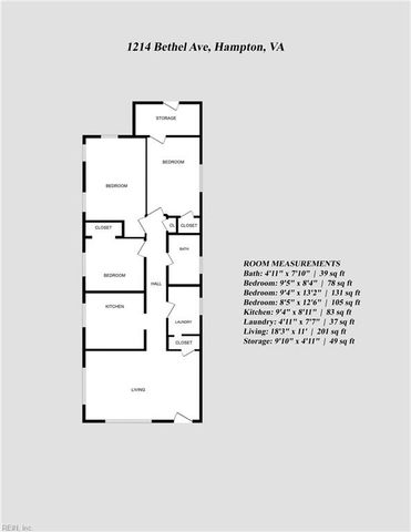 1214 Bethel AVE, Hampton, VA 23669