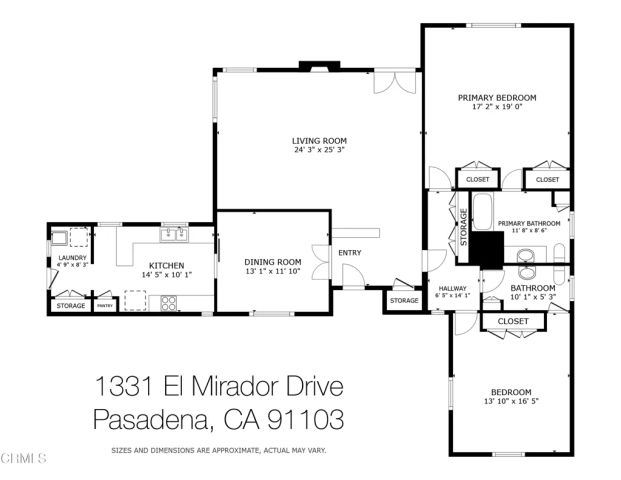 1331 El Mirador Drive, Pasadena, CA 91103