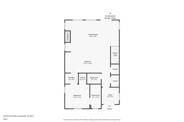 145 3rd Street, Fayetteville, GA 30214