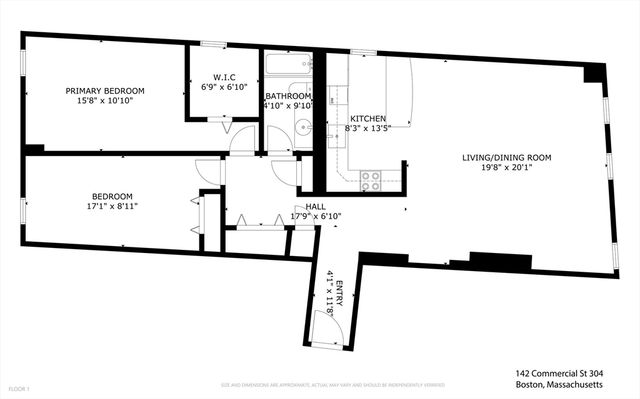 142 Commercial St 304, Boston, MA 02109