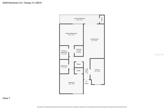 6336 NEWTOWN CIRCLE 36C1, Tampa, FL 33615