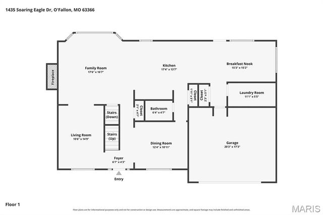 1435 Soaring Eagle Drive, O'fallon, MO 63366