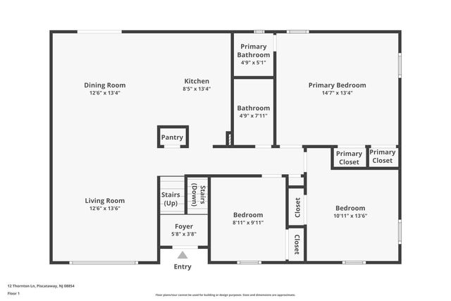 12 Thornton Lane, Piscataway, NJ 08854