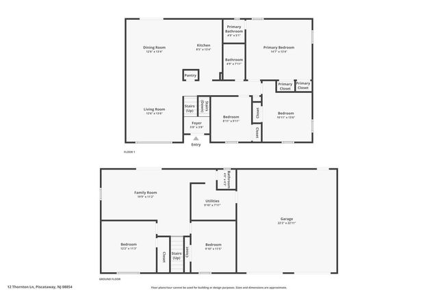 12 Thornton Lane, Piscataway, NJ 08854