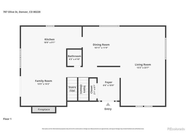 787 Olive St, Denver, CO 80220