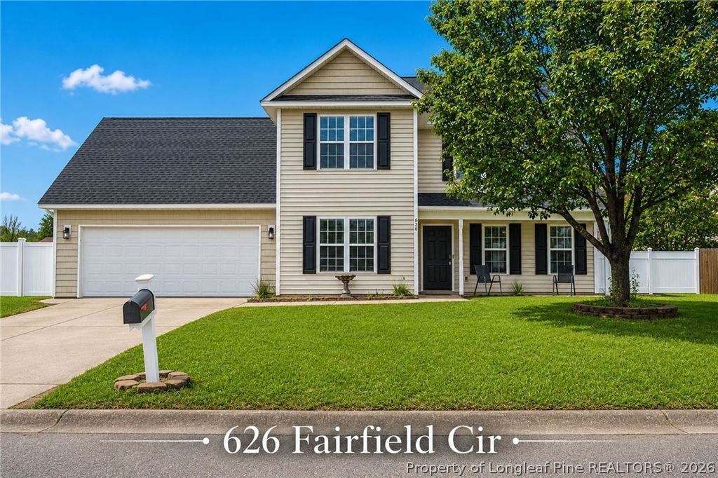 626 Fairfield Circle, Raeford, NC 28376 — exterior