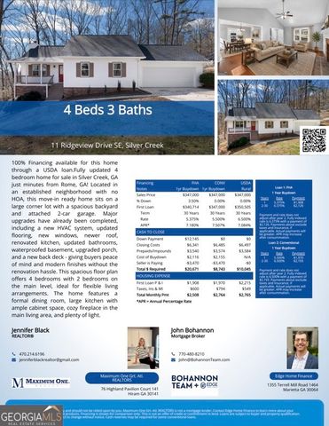 11 Ridgeview Drive SE, Silver Creek, GA 30173