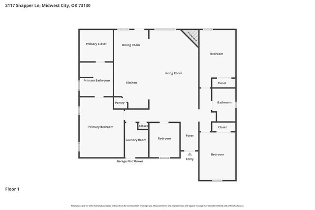 2117 Snapper Lane, Midwest City, OK 73130