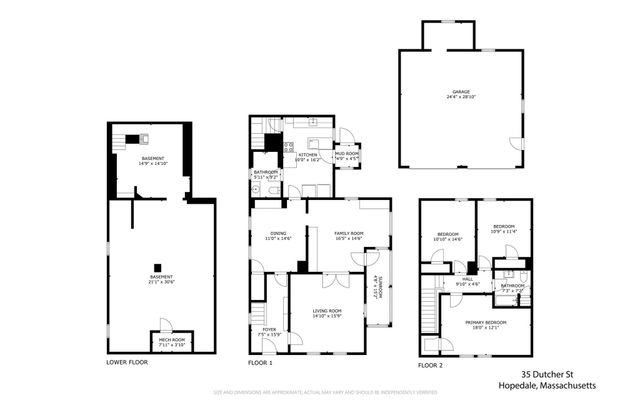 35 Dutcher St, Hopedale, MA 01747