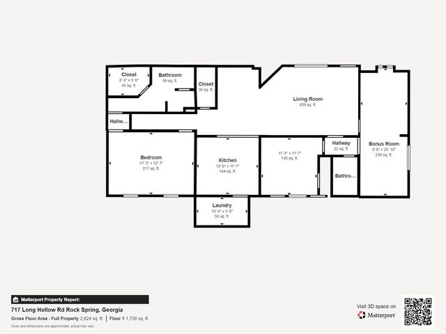717 Long Hollow Road, Rock Spring, GA 30739