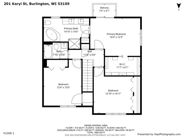 201 Karyl STREET, Burlington, WI 53105