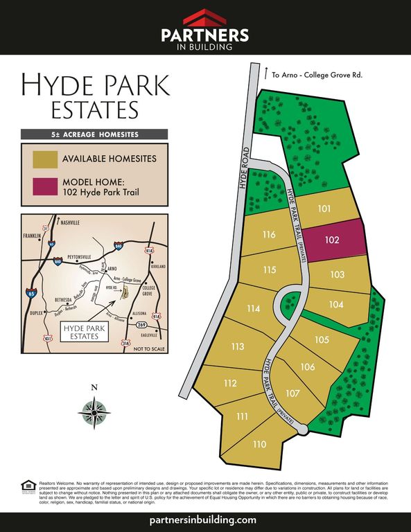 104 Hyde Park Trail, College Grove, TN 37046