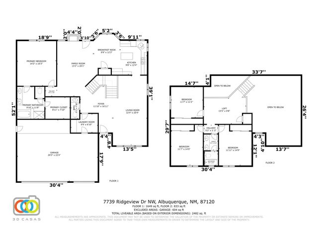 7739 RIDGEVIEW Drive NW, Albuquerque, NM 87120