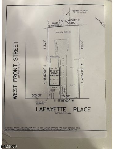 125 Lafayette Pl, Plainfield City, NJ 07060