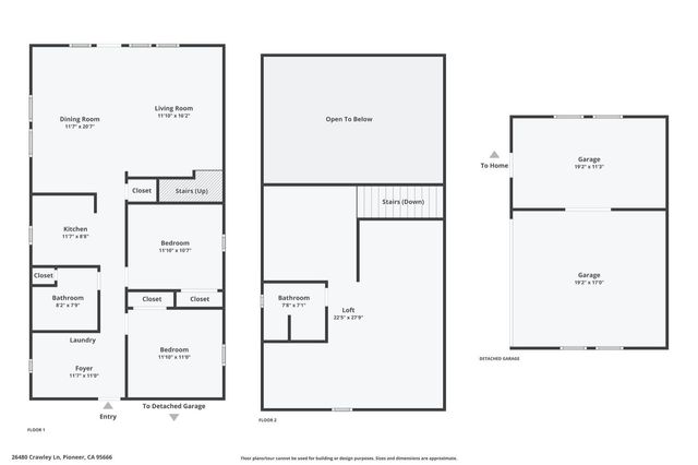 26480 Crawley Ln, Pioneer, CA 95666