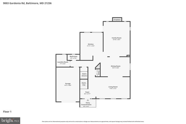9003 GARDENIA RD, Baltimore, MD 21236