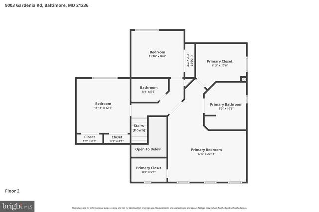 9003 GARDENIA RD, Baltimore, MD 21236