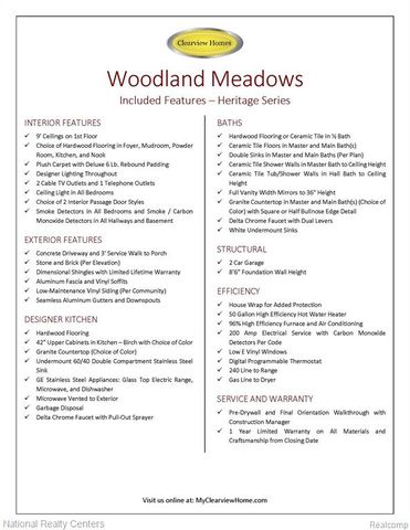 53182 Woodland Meadows, Chesterfield, MI 48047