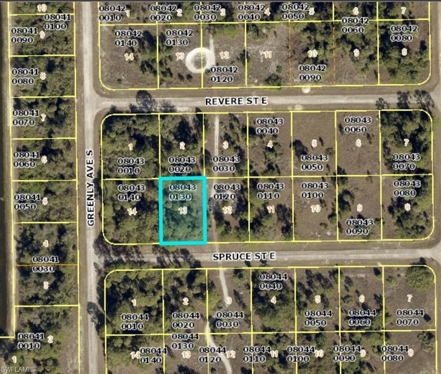 1239 Spruce ST E, LEHIGH ACRES, FL 33974 — exterior