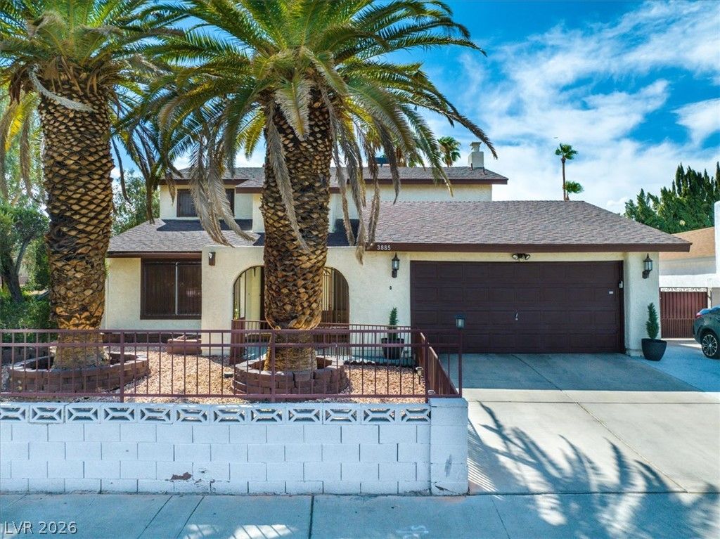 3885 Redwood Street, Las Vegas, NV 89103 — exterior