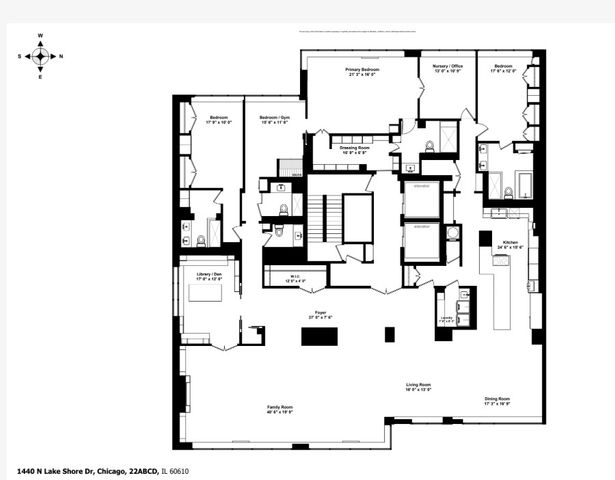 1440 N Lake Shore Drive 22ABCD, Chicago, IL 60610