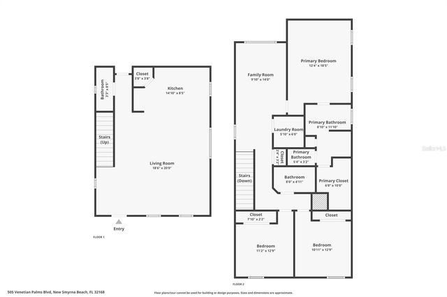 505 VENETIAN PALMS BOULEVARD, New Smyrna Beach, FL 32168