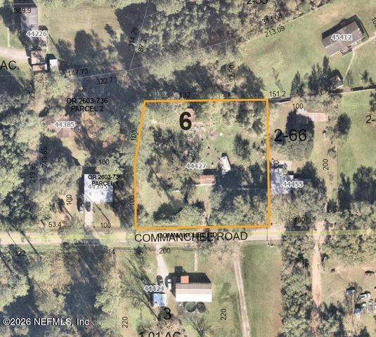 44427 COMMANCHEE Road, Callahan, FL 32011