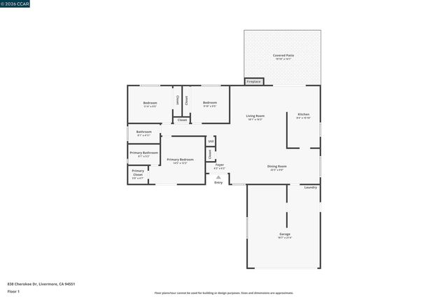 838 Cherokee Dr, Livermore, CA 94551