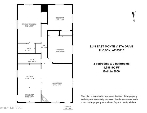 3148 E Monte Vista Drive, Tucson, AZ 85716