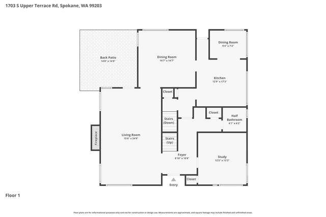 1703 S Upper Terrace Rd, Spokane, WA 99203
