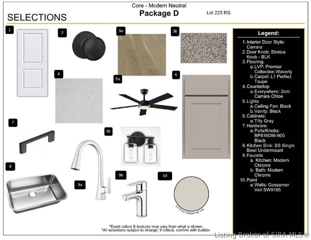 4319 - LOT 223 Deer Springs Trail, Charlestown, IN 47111