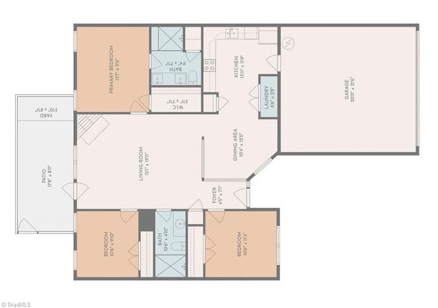 1356 Bayswater Drive, High Point, NC 27265