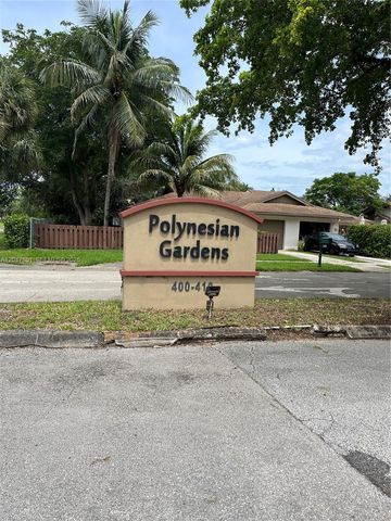 403 NW 68th Avenue 206, Plantation, FL 33317