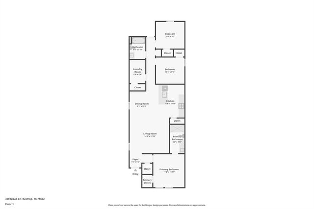 320 Nizao LN, Bastrop, TX 78602