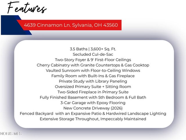 4639 Cinnamon Lane, Sylvania, OH 43560