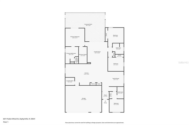 6611 PADEN WHEEL STREET, Zephyrhills, FL 33541