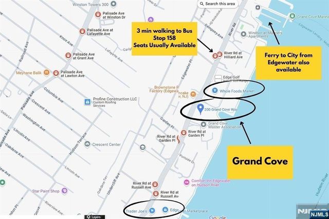 200 Grand Cove Way 5N, Edgewater, NJ 07020