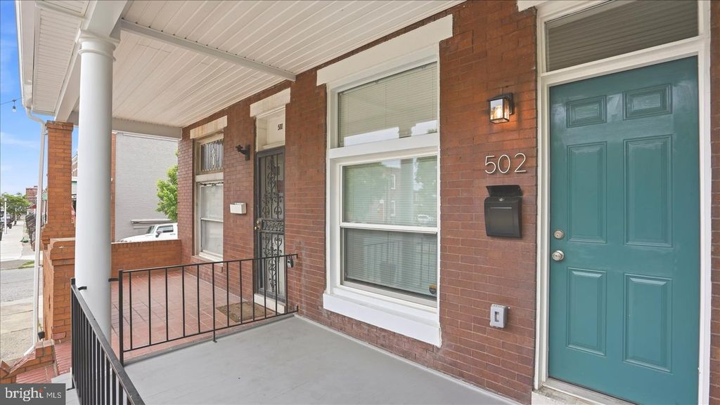 Image 1 of property listing at 502 N ROBINSON ST, Baltimore, MD 21205