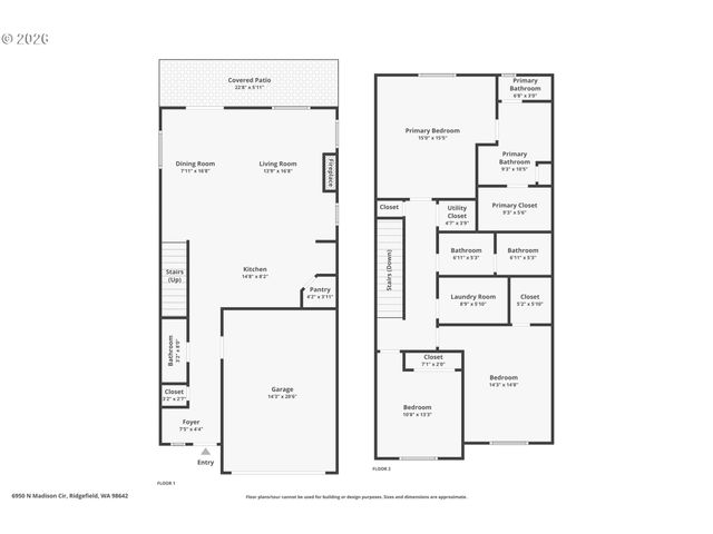 6950 N MADISON Cir, Ridgefield, WA 98642