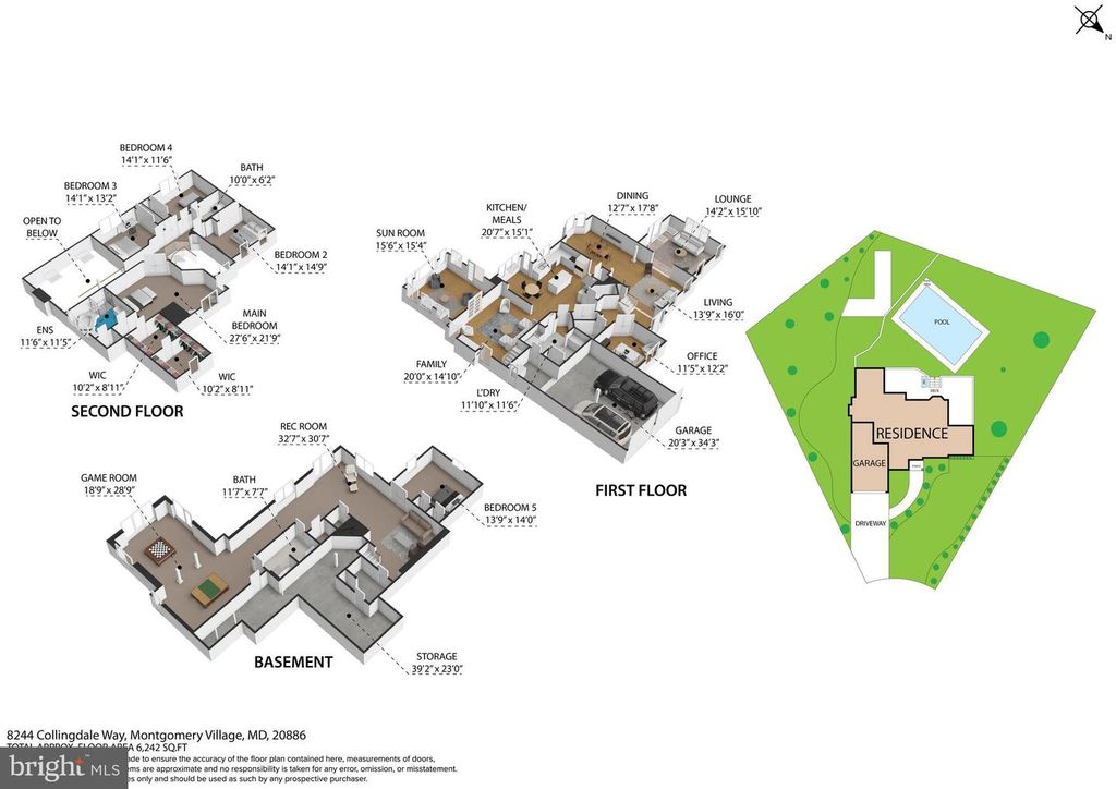8244 COLLINGDALE WAY, Montgomery Village, MD 20886