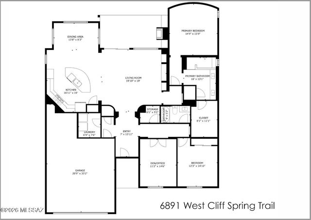 6891 W Cliff Spring Trail, Marana, AZ 85658