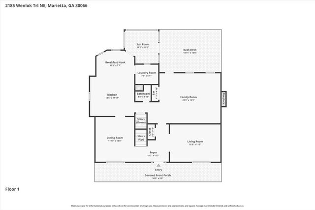 2185 Wenlok Trail NE, Marietta, GA 30066