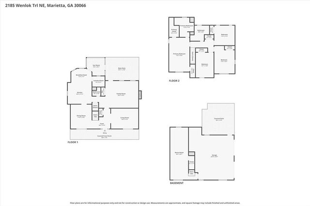 2185 Wenlok Trail NE, Marietta, GA 30066